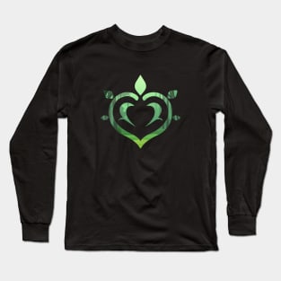 Dendro Element with Nature Theme | Genshin Impact Long Sleeve T-Shirt